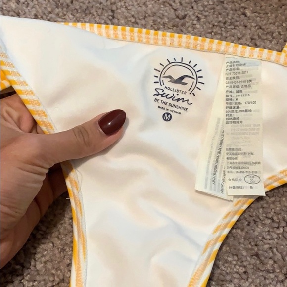 Yellow bandeau bikini - Picture 4 of 5